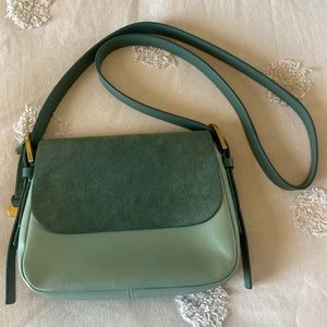 Fossil Blue & Green Cross-body Bag